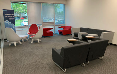 Lobby Installation at one of Indoff - Silicon Valley's Customers